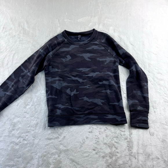 Athleta Girl Sweatshirt Size m 8-10 Long Sleeve Active Gym Athletic Train - Picture 9 of 10